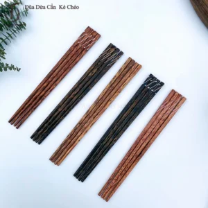 Đũa HAHANCO Gỗ Dừa Nhiều Mẫu Lựa Chọn Loại Thông Dụng Chống Mốc